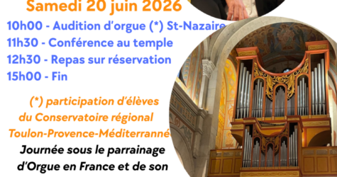 Journée « Autour de l&rsquo;orgue »